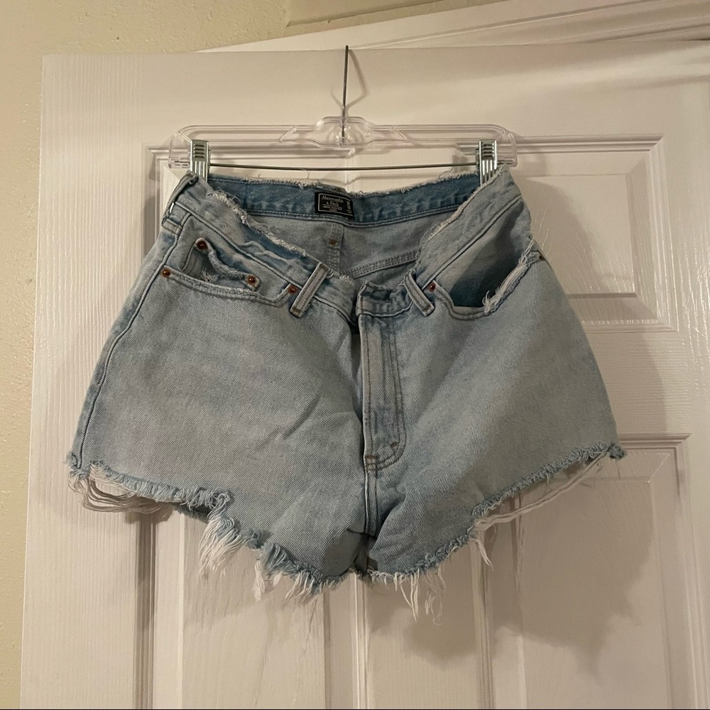 Abercrombie denim shorts